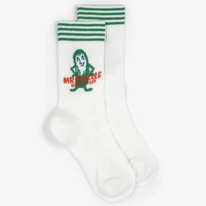 Bobo Choses Krótkie Skarpetki Mr Pickles Off White